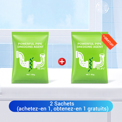 🔥Achetez-en 1 et obtenez-en 1 gratuitement🔥Poudre puissante pour le curage des tuyaux