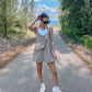🔥🔥Last Day Special Sale 50% OFF💃Casual Sleeveless Mini Dress With Built-In Shorts