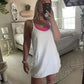 🔥🔥Last Day Special Sale 50% OFF💃Casual Sleeveless Mini Dress With Built-In Shorts