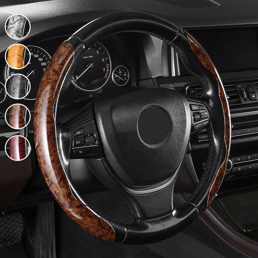 🍃🍃Carbon Fiber Pattern Laser Ultra-thin Non-slip Universal Car Steering Wheel Cover