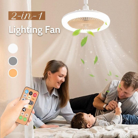⏳Limited discount of 50%🎁Remote Control Aromatherapy Ceiling Fan with Light