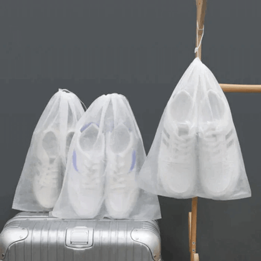 Sacs de rangement réutilisables à cordon pour chaussures