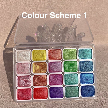 🎨20 Colors Watercolor Painting Set