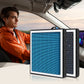 Filtre à air aromatique pour voiture à couches multiples