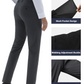 Pantalon à Jambe Droite et Grande Élasticité