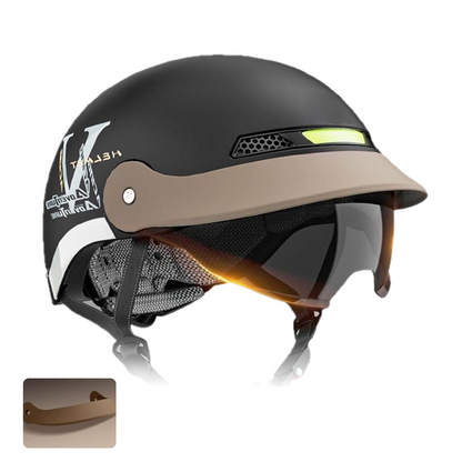🛡️Casque de moto léger, respirant et résistant aux chocs