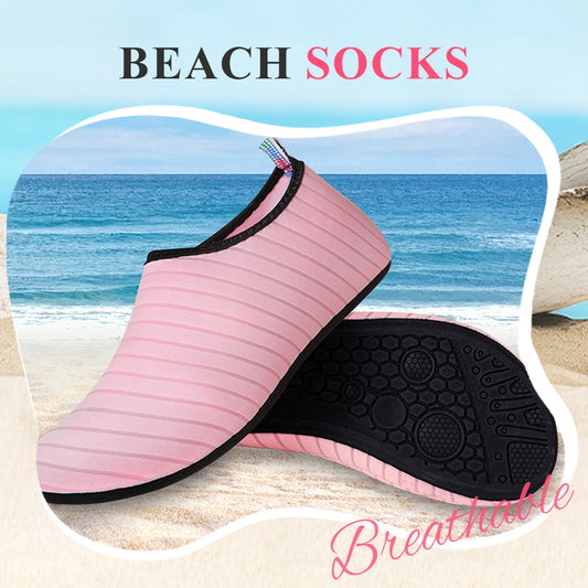 Chaussettes de plage respirantes et protectrices pour usages multiples