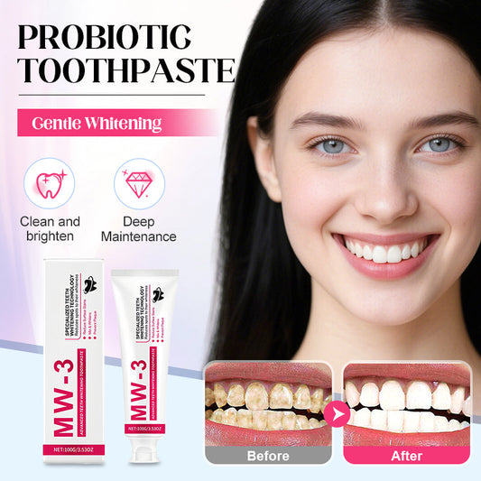 Dentifrice aux Probiotiques Doux Blanchissant