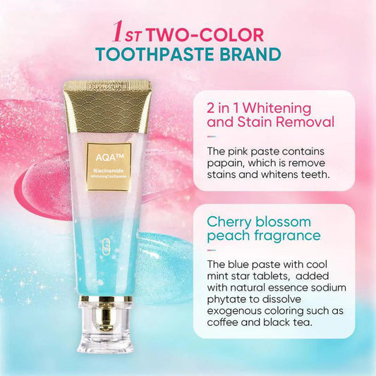 Dentifrice blanchissant à la niacinamide