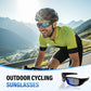 Lunettes de Soleil Futuristes pour le Cyclisme en Extérieur