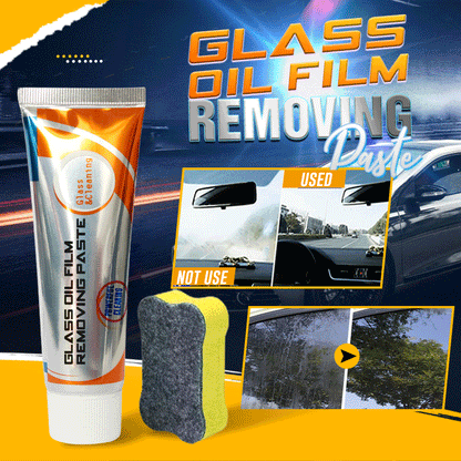 ✨Buy 5 Get 4 Free✨ Glass Oil Film Removing Paste ♻Safety and Long-term Protection♻