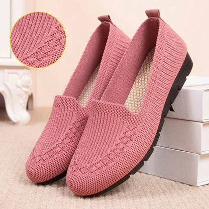 🎁Mother's Day Hot Sale🎁 2023 Casual Shoes Women’s Mesh Breathable Slip on Flat Shoes Ladies Loafers